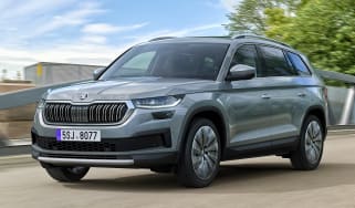 Skoda Kodiaq facelift - front