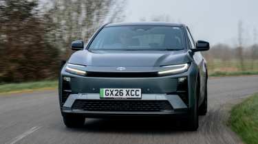 Toyota CH-R+ - front cornering