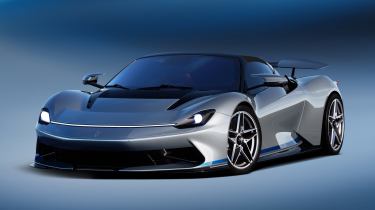 Pininfarina Battista Targamerica - front static