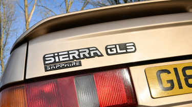 Ford Sierra - Sierra badge