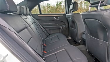 Mercedes E-Class - rear seats
