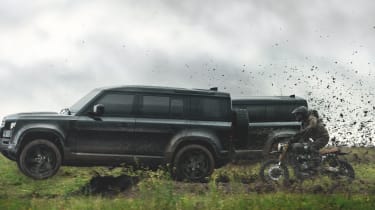 Land Rover Defender double jump
