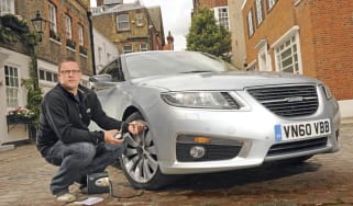 Saab 9-5 header