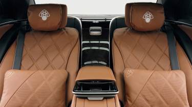 New Mercedes-Maybach V12 Edition - quilted leather and cushions 