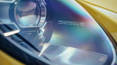 Porsche 911 - front light detail