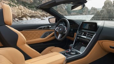 BMW M8 Competition Convertible - cabin