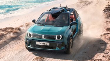 Renault 4 JP4x4 - dynamic front tracking