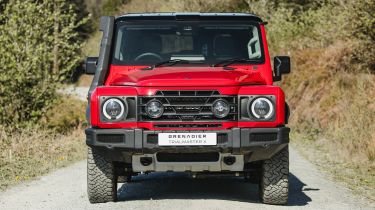 Ineos Grenadier Trailmaster X - front end