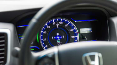 Honda i-MMD hybrid prototype - dials