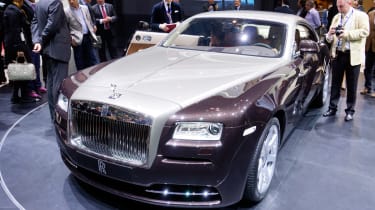 Rolls-Royce Wraith front three-quarters