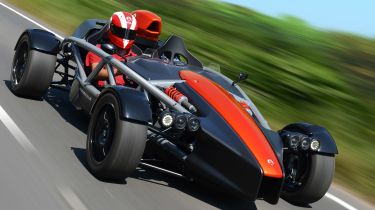 Ariel Atom 4 - front tracking 