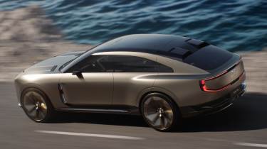 Bentley EXP 15 concept - above action