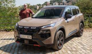 Ellis Hyde with the Nissan X-Trail