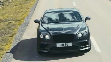 Bentley Continental GT Supersports 2017 - video front 4