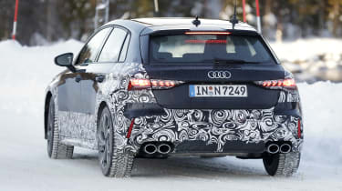 Audi S3 (camouflaged) - rear