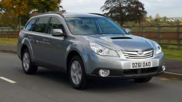 Subaru Outback - front tracking