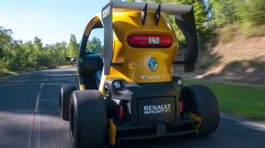 Renault Twizy F1 rear action 3