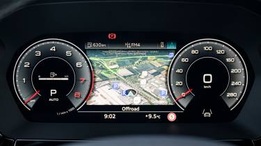 Audi S3 Sportback facelift - dials