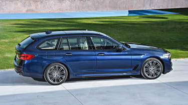 New BMW 5 Series Touring - side static