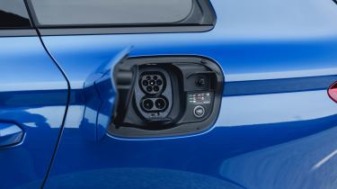 Audi Q6 e-tron - charging port