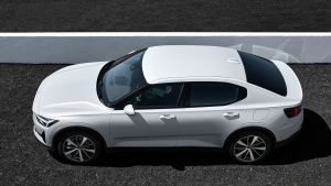 Polestar 2 - above white