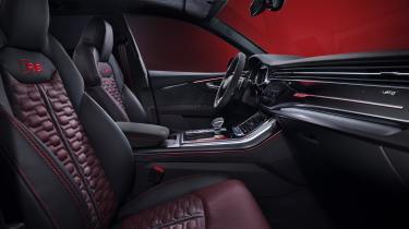 Audi RS Q8 facelift - front seats