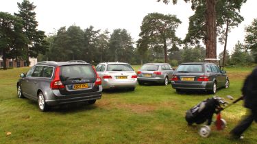 Volvo V70 group test