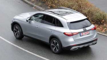 Mercedes GLC facelift - silver rear 3/4