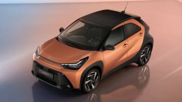Toyota Aygo X - above