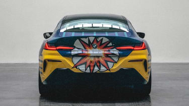 BMW 8 Series X Jeff Koons - full rear