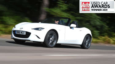 Best used convertible 2021	Mazda MX-5