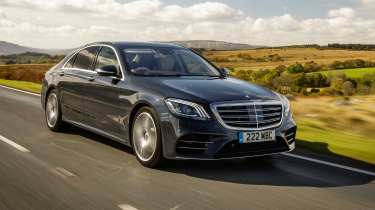 Mercedes S-Class - front tracking