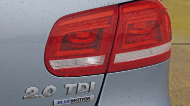 Volkswagen Eos Bluemotion badge