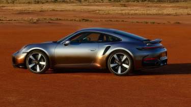 New Porsche 911 Land Down Under - side