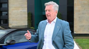 Aston Martin CEO Adrian Hallmark