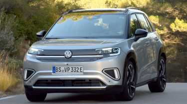 Volkswagen ID. Cross production car spy shots front