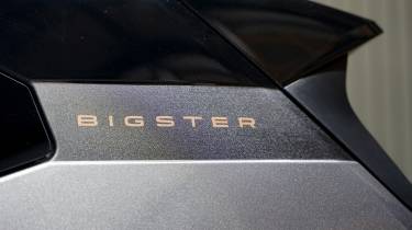 Dacia Bigster - reveal badge