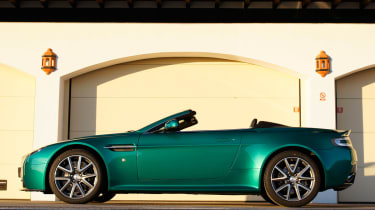 Aston Martin V8 Vantage S roadster convertible profile