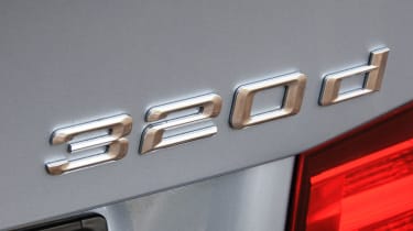 BMW 320d ED badge
