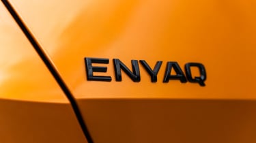 Skoda Enyaq iV Coupe vRS - Enyaq badge
