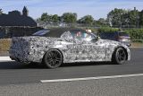 BMW M4 Convertible spied - rear tracking