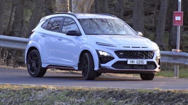 New 2021 Hyundai Kona N spied undisguised