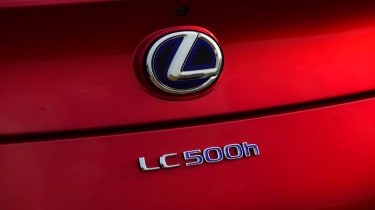 Lexus LC 500h - rear badge