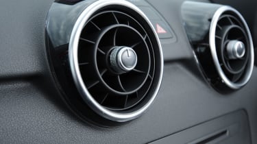 Audi A1 interior air vents