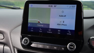 Ford Puma ST Powershift - infotainment screen
