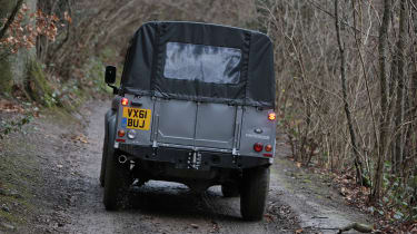 Land Rover Defender double cab rear