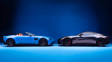 Aston Martin Vantage Roadster - range side