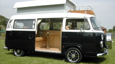 converting vw transporter into camper