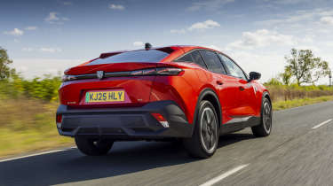 New Peugeot E-408 2025 - rear 