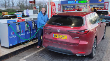 Mazda CX-60 long termer second report - fill up